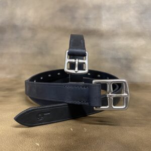 Paire d’étrivière en cuir pré-étirée (qualité supérieure)