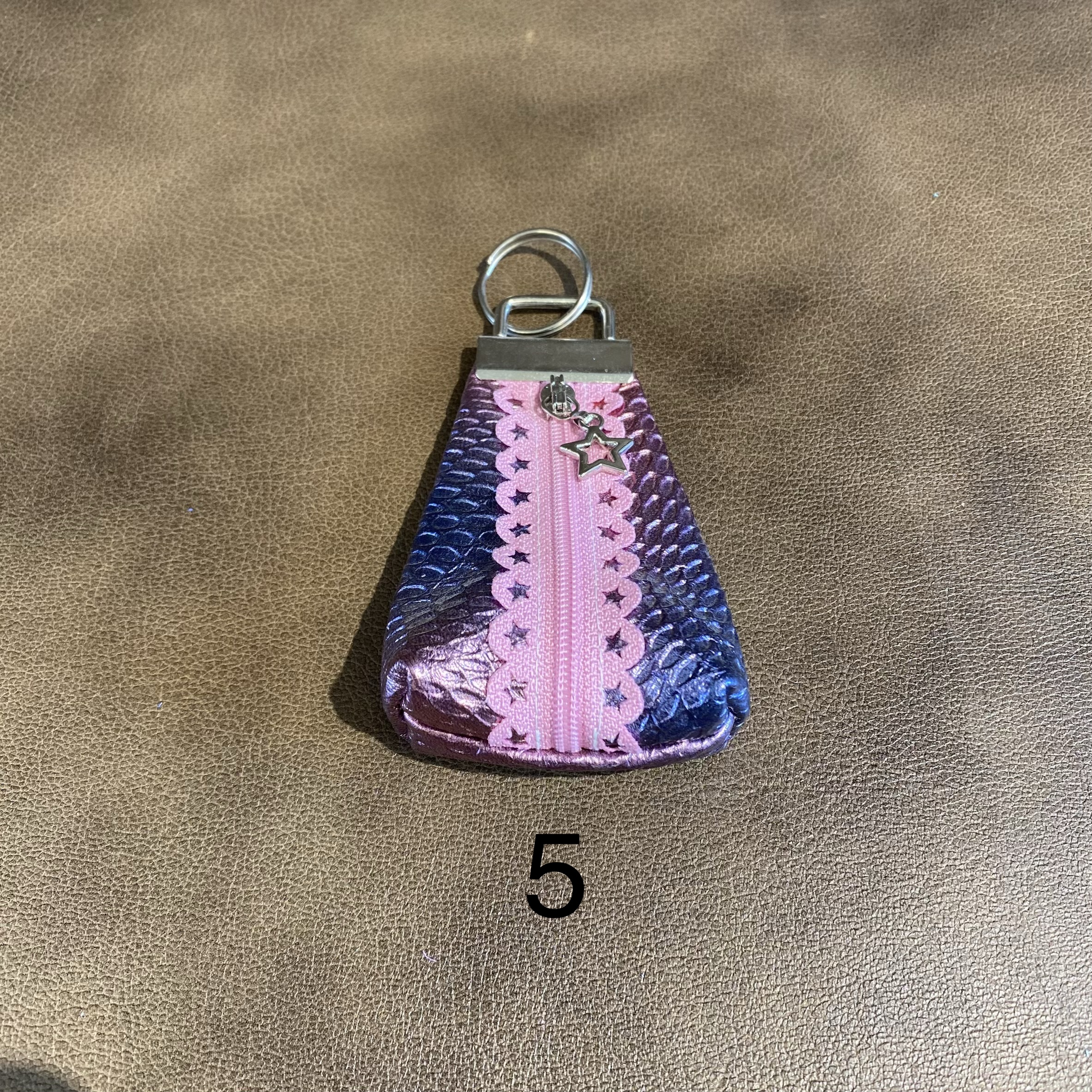 Porte-clefs monnaie en cuir – Image 8