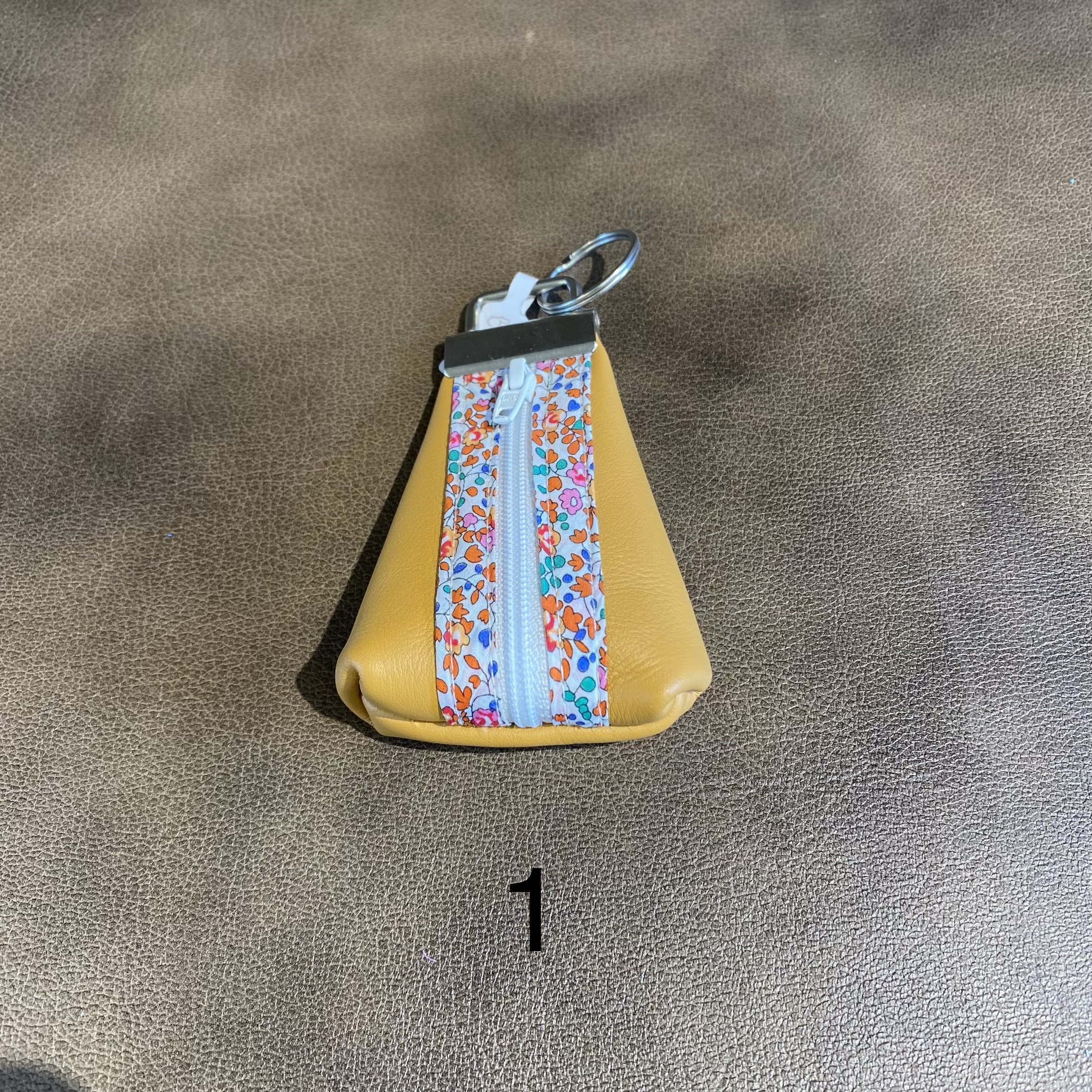 Porte-clefs monnaie en cuir – Image 4