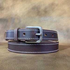 Ceinture sur mesure en cuir (25mm large) - En Stock