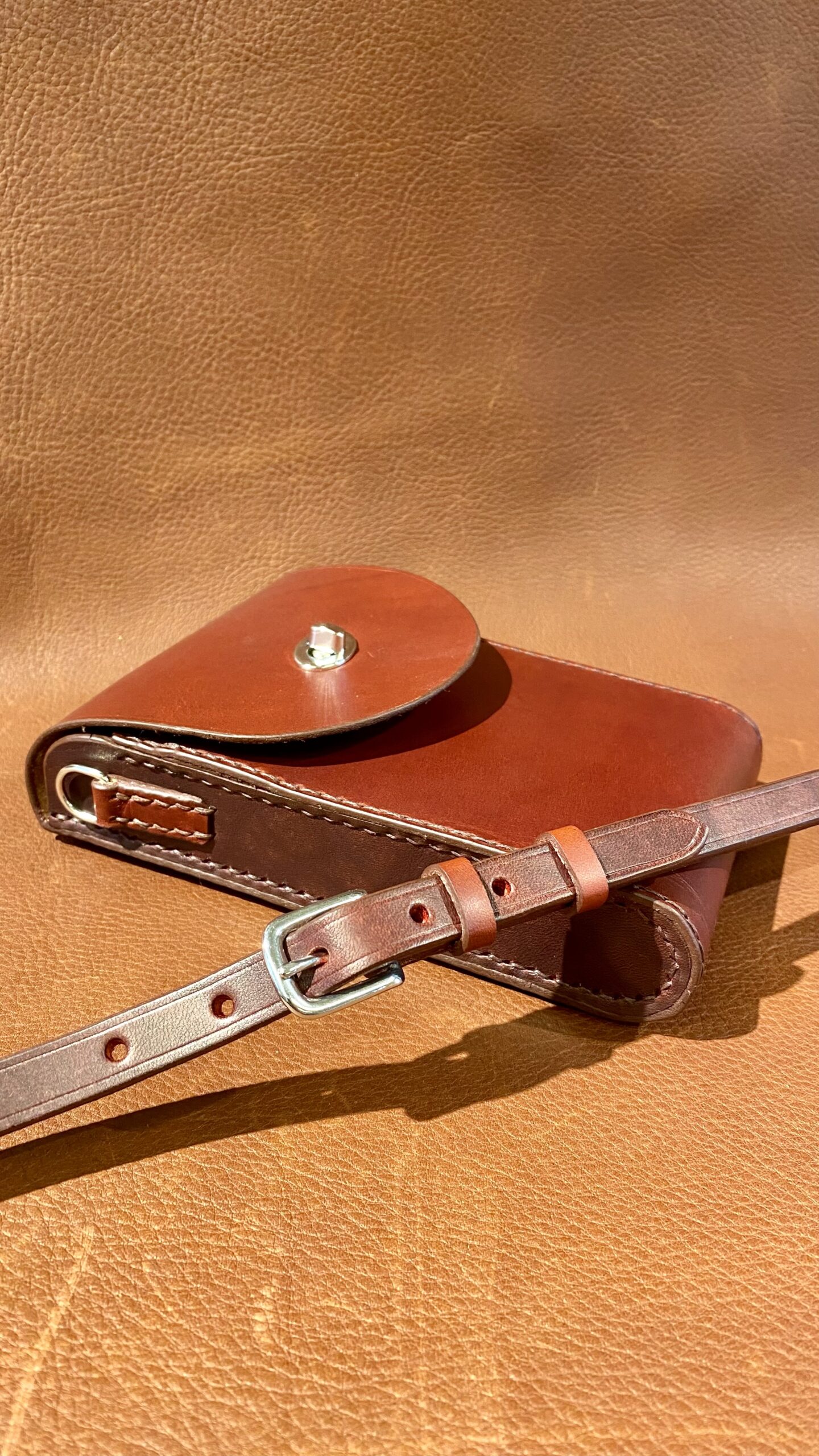 Sac téléphone bandoulière cuir - En stock – Image 4