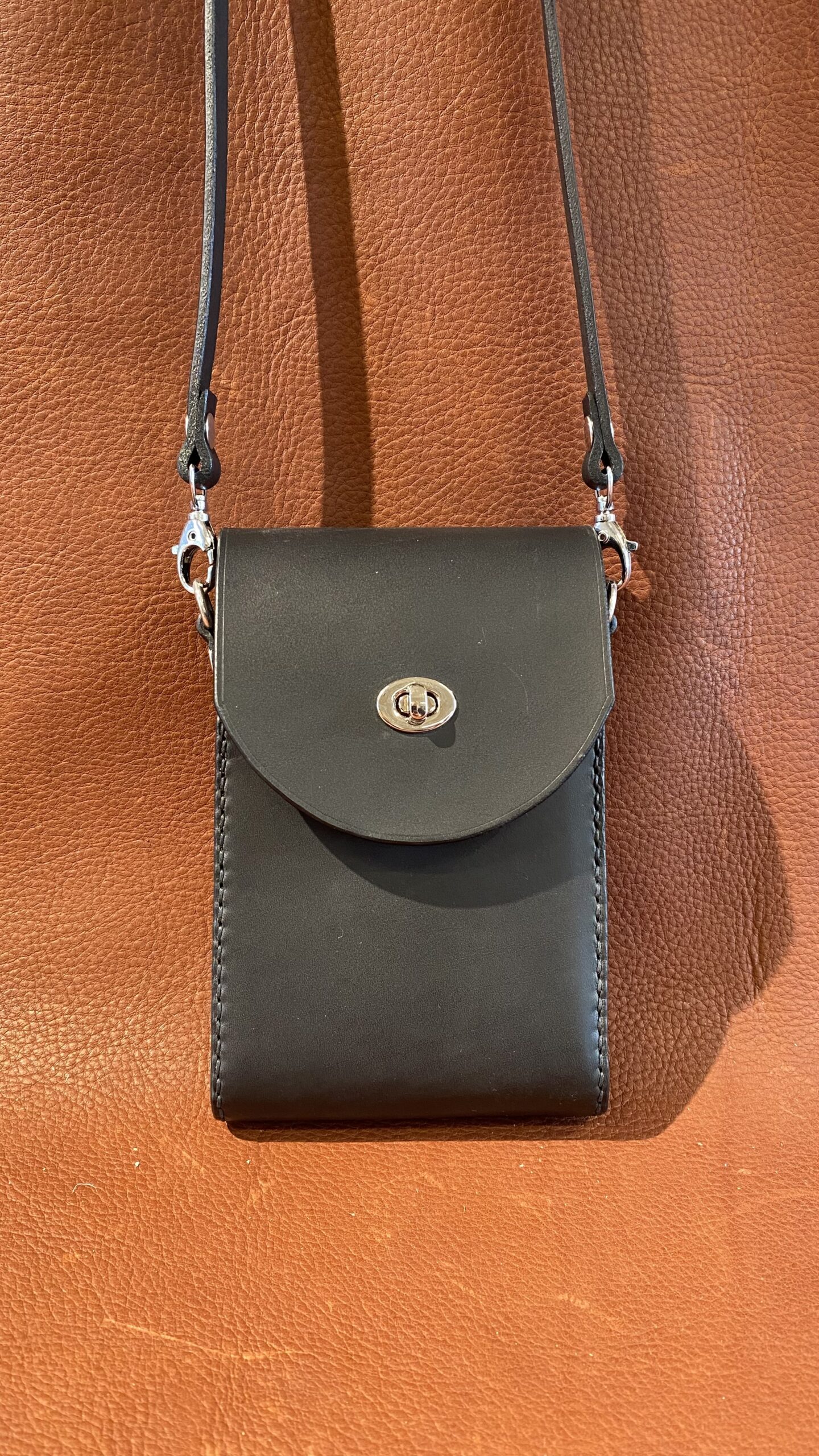 Sac téléphone bandoulière cuir - En stock – Image 7