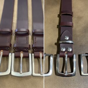 Ceinture sur mesure en cuir – Sur Commande